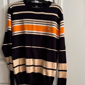 Giorgio Armani Men's Designer Luxury Crewneck Sweater - Size Large